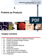 Proteins As Products: Introduction To Biotechnology