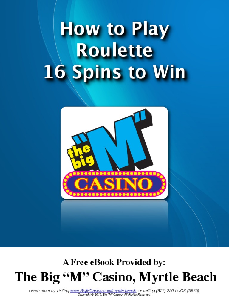 How To Play Roulette 16 Spins To Win MB PDF PDF Roulette Gambling