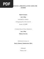 Bancassurance in The Nepalese Banking Industry: A Study of Selected Financial Performance Indicators.