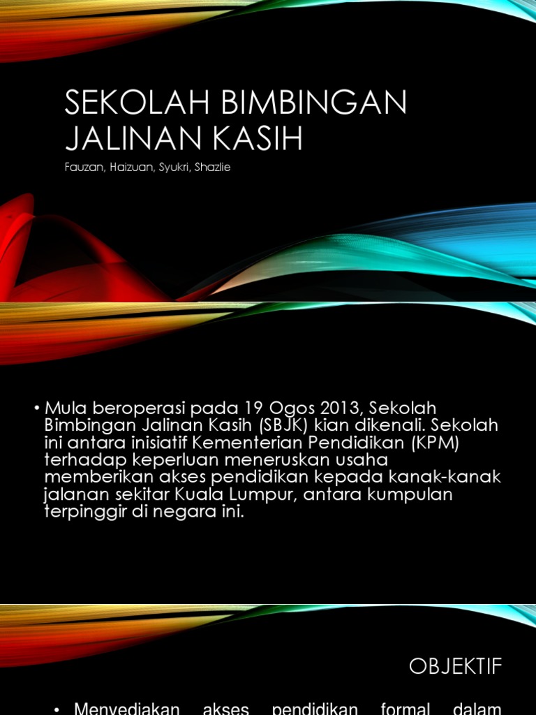 Sekolah Bimbingan Jalinan Kasih Dan SKM | PDF
