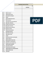 Modelo de Checklist Geral de Obra