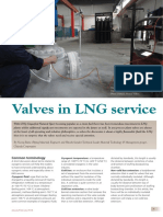 Valves in LNG Service