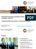 El Protocolo Universitario Portugués Coimbra Artur Filipe Dos Santos - Congreso Protocolo Universidad de Vigo