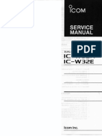 Icom IC-W32A-E Service Manual