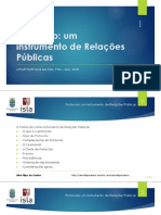 Protocolo: Um Instrumento de Relações Públicas Artur Filipe Dos Santos