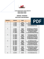 Jadual Tugasan Ajk Penyayang