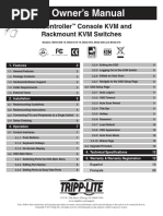 Owner'S Manual: Netcontroller Console KVM and Rackmount KVM Switches