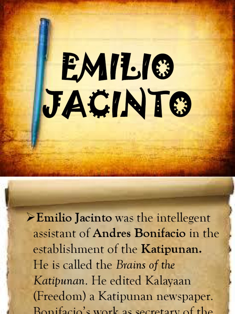 Emilio Jacinto: Works and Legacy | PDF