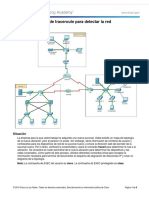 1.1.1.8 Packet Tracer - Using Traceroute To Discover The Network Instructions