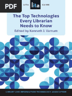 The Top Technologies Every Librarian Needs To Know A LITA Guide