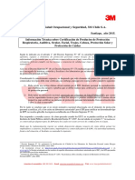 Certificacion Fono 3M Peltor 105 PDF