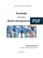 Portofoliul Bazele Antreprenoriatului