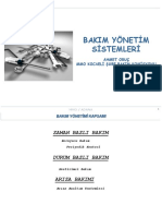 Bakim Yöneti̇m Si̇stemleri̇ PDF
