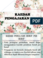 Kaedah Pengajaran Khat