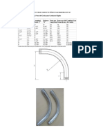 Codo para Conducto Rígido Galvanizado de 90
