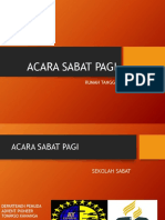 Acara Sabat Pagi