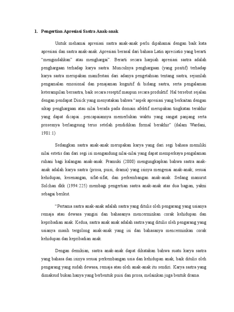 Apresiasi Anak 27 Pdf