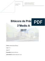 Bitacora 3º Medio 2017