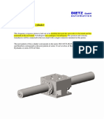 Frequency Response Hydraulic Cylinder - English