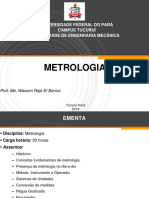 Metrologia na UFPA: conceitos e aplicações