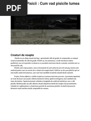 Vederea Pisicii  PDF