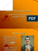 Adam Smith vs Karl Marx