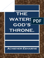 THE WATERS, GOD'S THRONE.