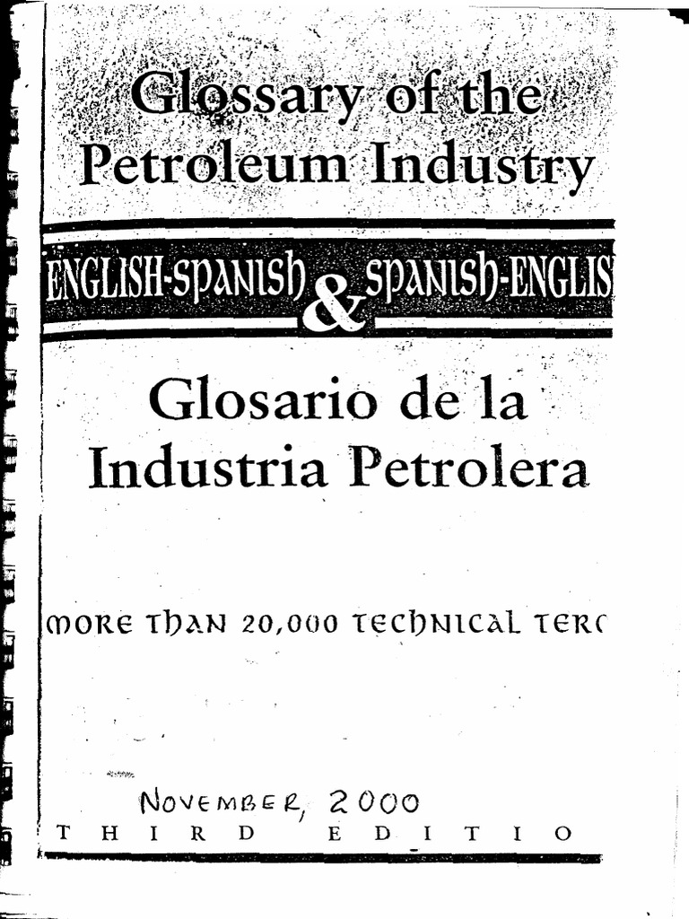 216009829 Diccionario Petroleropdf Materials Chemical - 