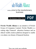 Earn Unlimited Income With Priado Wealth Alliance