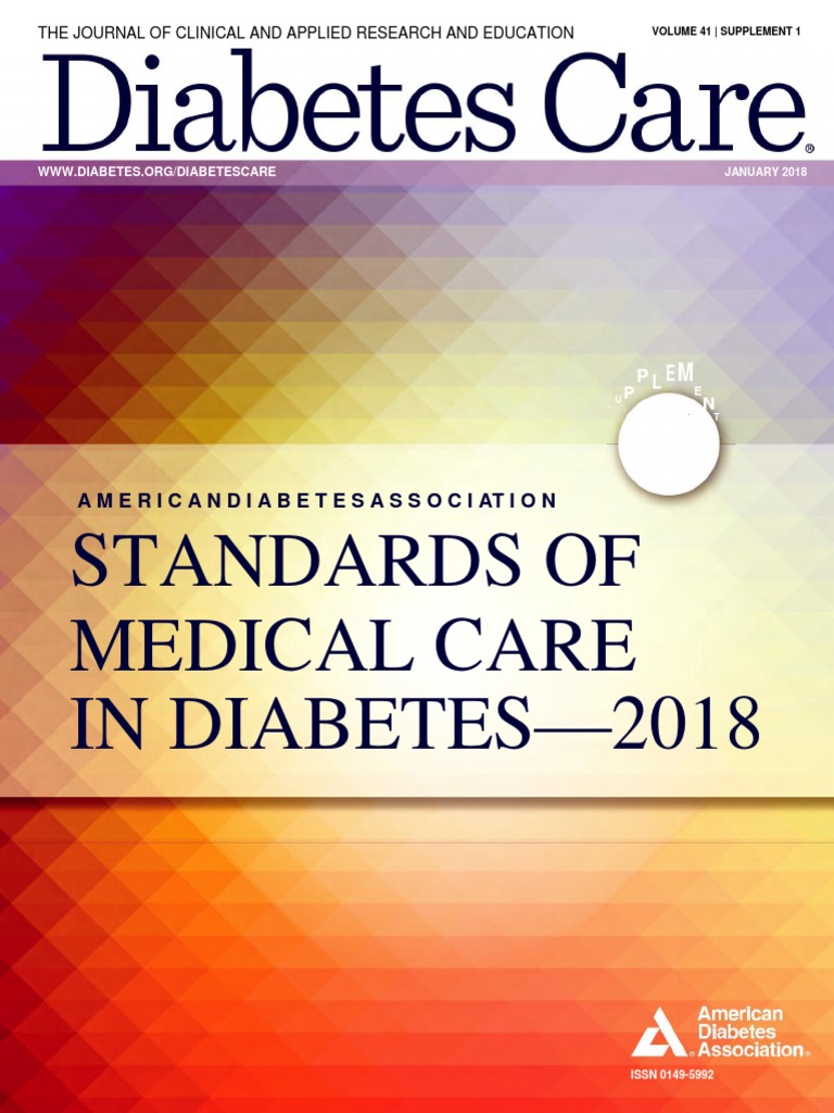 Ada 2018 | PDF | Diabetes Management | Diabetes Mellitus