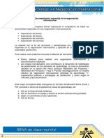 Documentos requeridos negociación internacional