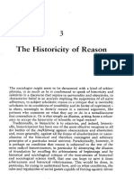 AD - The Historicity of Reason