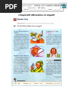 L'Impératif Affirmatif Et Négatif