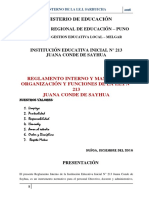 R.I. Iei #213 Juana Conde de Sayhua Nuños