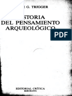 Bruce G Trigger Historia Del Pensamiento PDF