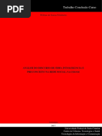 Análise Do Discurso de Ódio, Intolerância Nas Redes Sociais Facebook