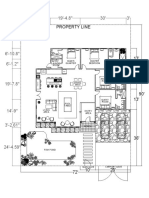Floor plan dimensions for large home