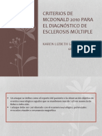 Criterios McDonald 2010 EM