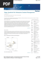 Magic Quadrant for Enterprise Content Management