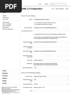 Mediasite - SAML 2.0 Configuration