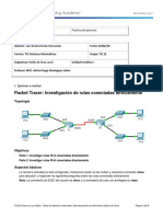 1.3.2.5 Packet Tracer - Investigating Directly Connected Routes Instructions