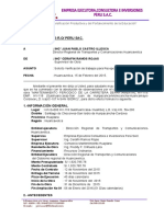 INFORME Culminacion de Obra