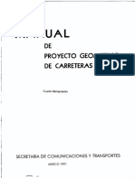 Manual de Proyecto Geometrico SCT PDF