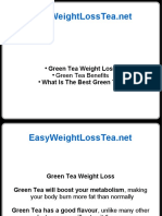 Green Tea Weight Loss What Is The Best Green Tea