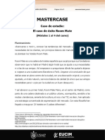 Caso de Estudios y Documento Del Mastercase - MBADIMKNT201802 - MCASE