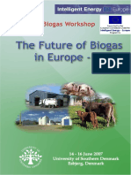 The Future of Biogas in Europe - III
