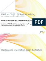 CSFB LTE Feature Training NSN PDF