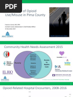 PimaCountyOpioids Youth Preg Elder 2018 Ppt