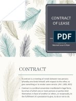 Contract of Lease - Paler