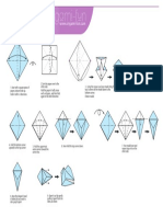 Origami Dragon Head Print PDF